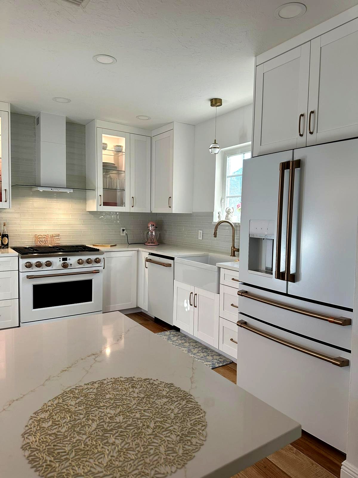 Kitchen renovation detail