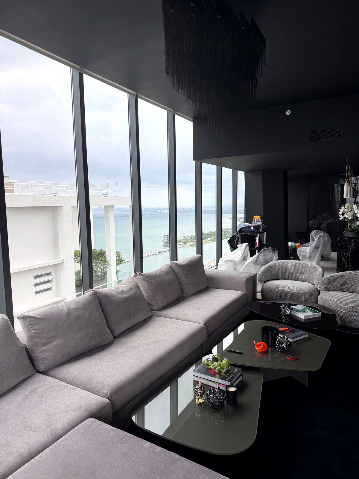 1000 Museum luxury condo kitchen renovation, Miami